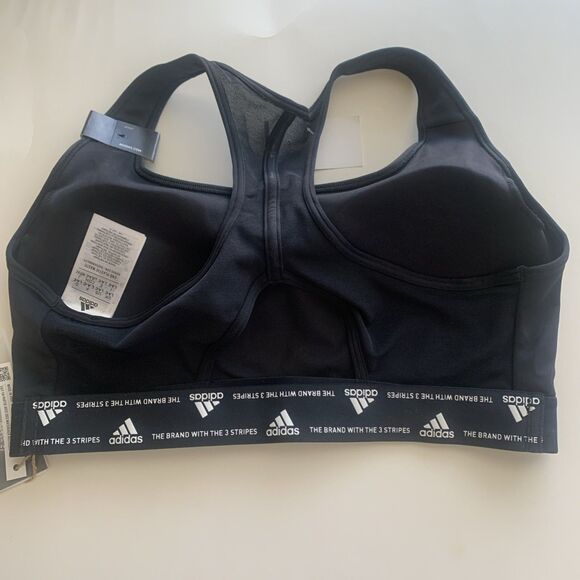 Adidas Powerreact Bra Medium-Support Training Size Medium Fits Cups A B C NWT - Picture 3 of 4